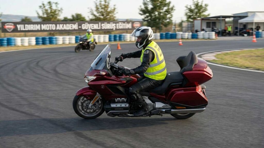 Güvenli sürüş için motosiklet hakimiyeti eğitimi