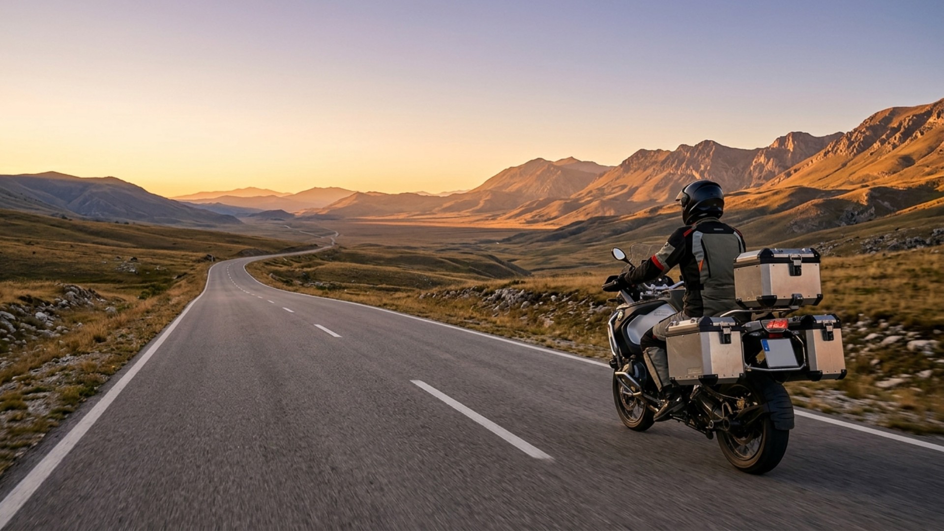 Motosikletle güvenli uzun yol rota hazırlığı
